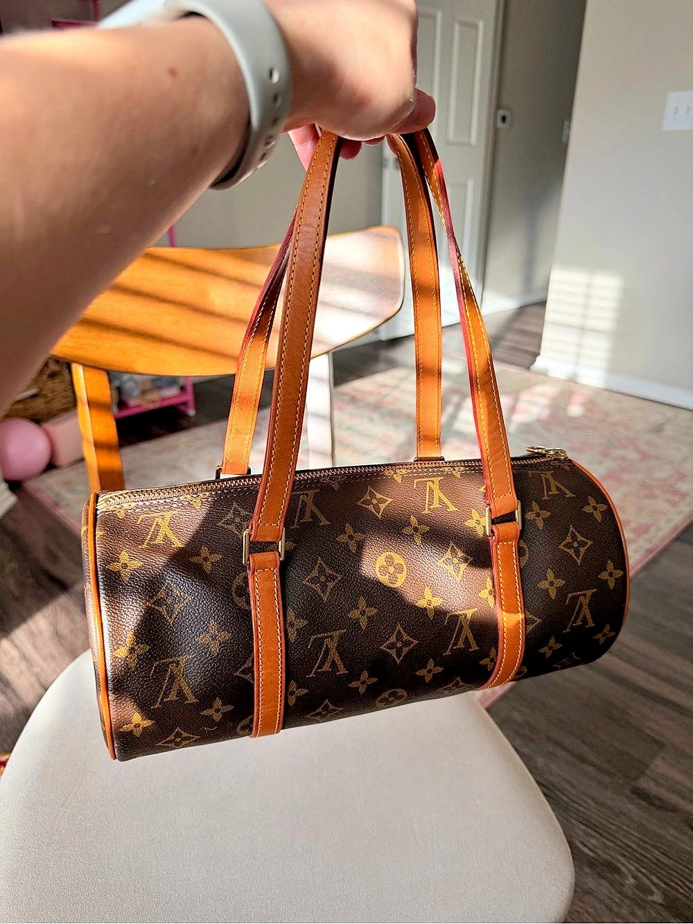 Louis Vuitton Papillon Monogram Brown